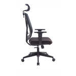 Garrison Mesh Ergonomic Office Chair with Headrest - Black Office Chair Unicorn-Core   
