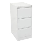 Rotom Standing 3 Drawer Filing Cabinet - White Filing Cabinet Rline-Local   