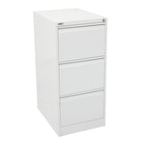 Rotom Standing 3 Drawer Filing Cabinet - White Filing Cabinet Rline-Local   