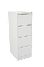 Rotom Standing 4 Drawer Filing Cabinet - White Filing Cabinet Rline-Local   