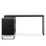 Ex Display - Anwen Extendable Home Office Desk - Black (Copy) Home Office Desk Century-Core