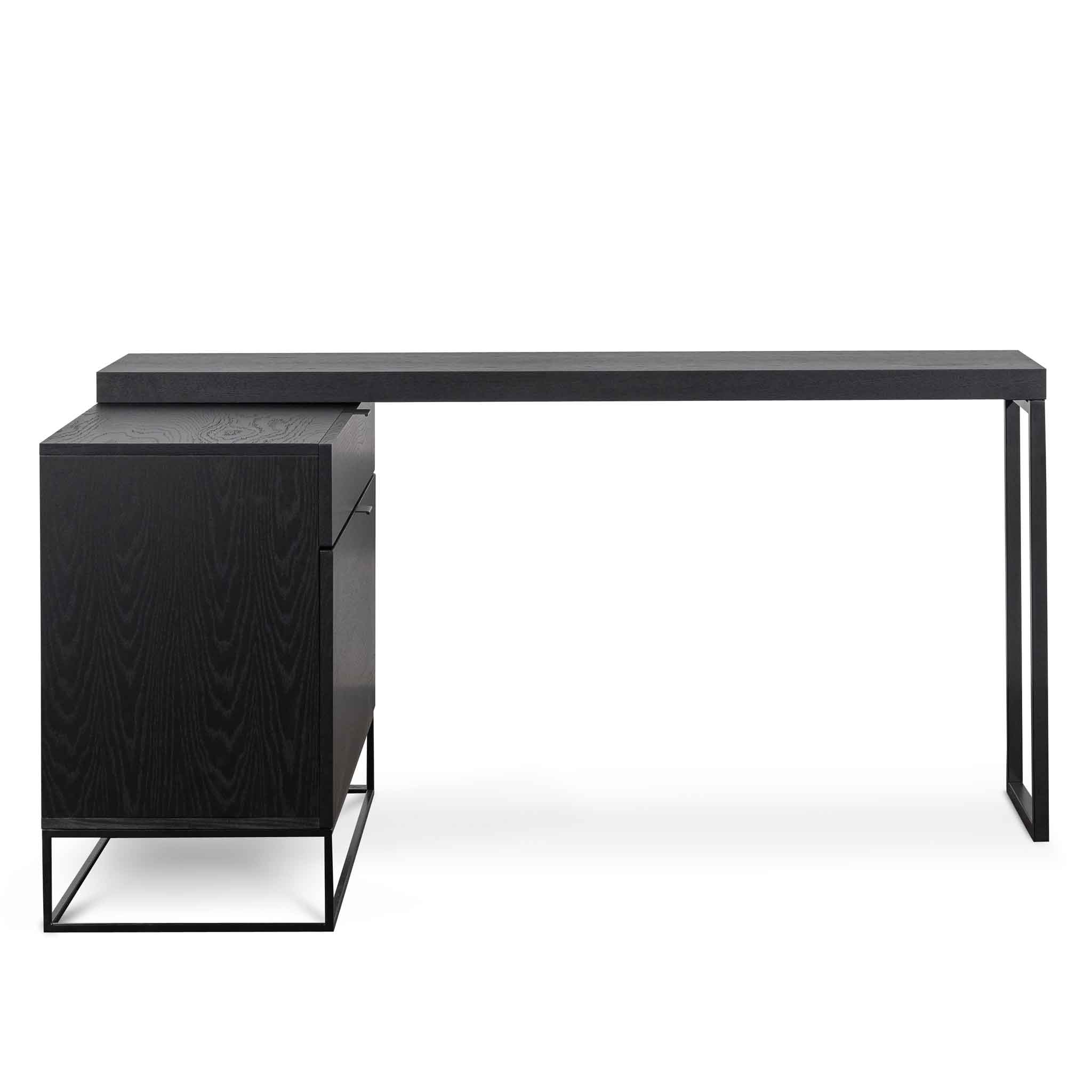 Ex Display - Anwen Extendable Home Office Desk - Black (Copy) Home Office Desk Century-Core