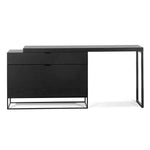 Anwen Extendable Home Office Desk - Black OF6450-CN