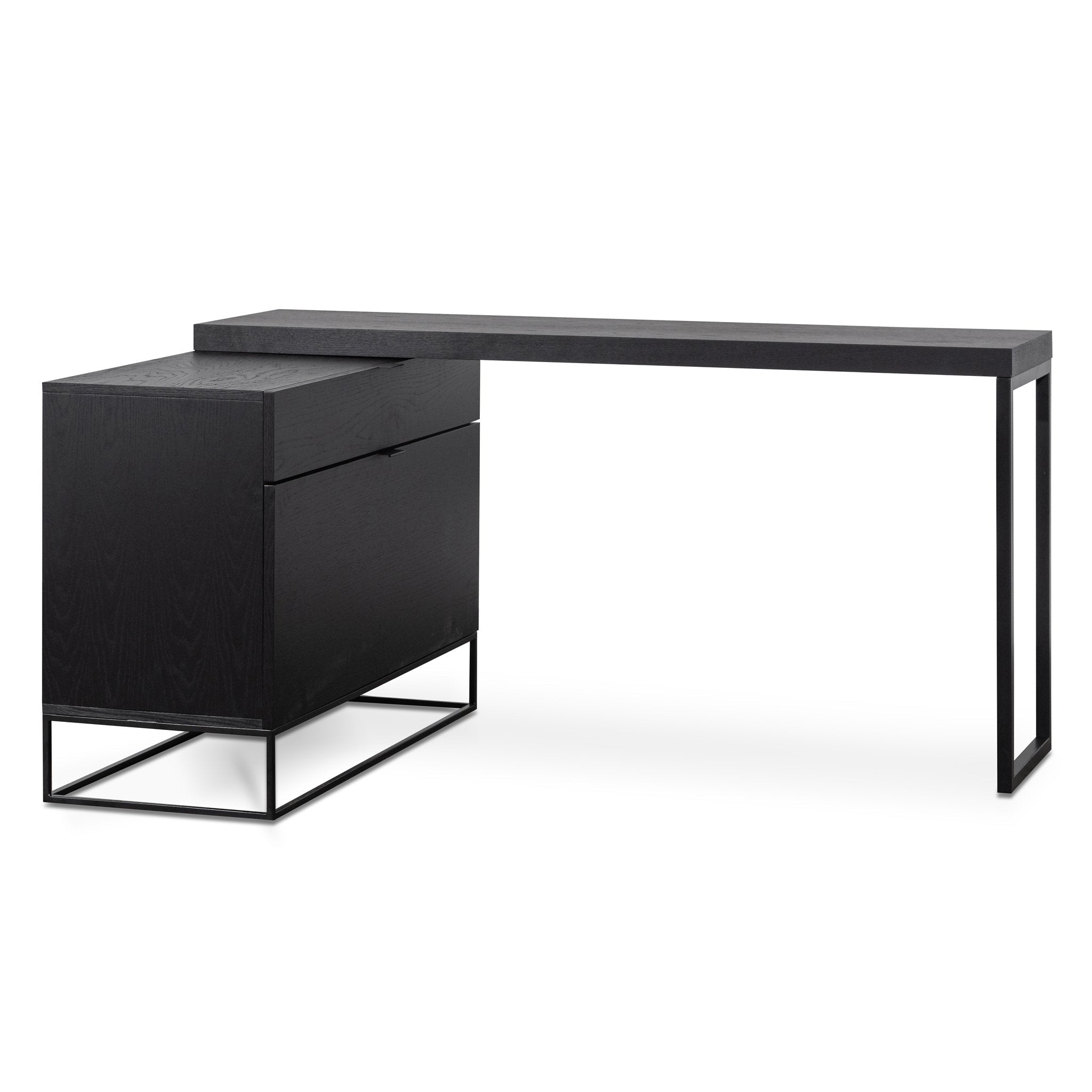 Ex Display - Anwen Extendable Home Office Desk - Black (Copy) Home Office Desk Century-Core