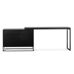 Ex Display - Anwen Extendable Home Office Desk - Black (Copy) Home Office Desk Century-Core