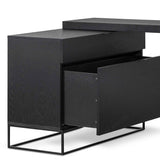 Ex Display - Anwen Extendable Home Office Desk - Black (Copy) Home Office Desk Century-Core