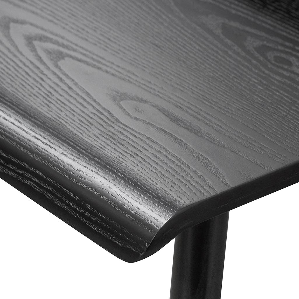 Belinda Wooden Home Office Desk - Full Black Home Office Desk Drake-Core   