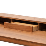 Reva Wooden Home Office Desk - Walnut Home Office Desk Drake-Core   