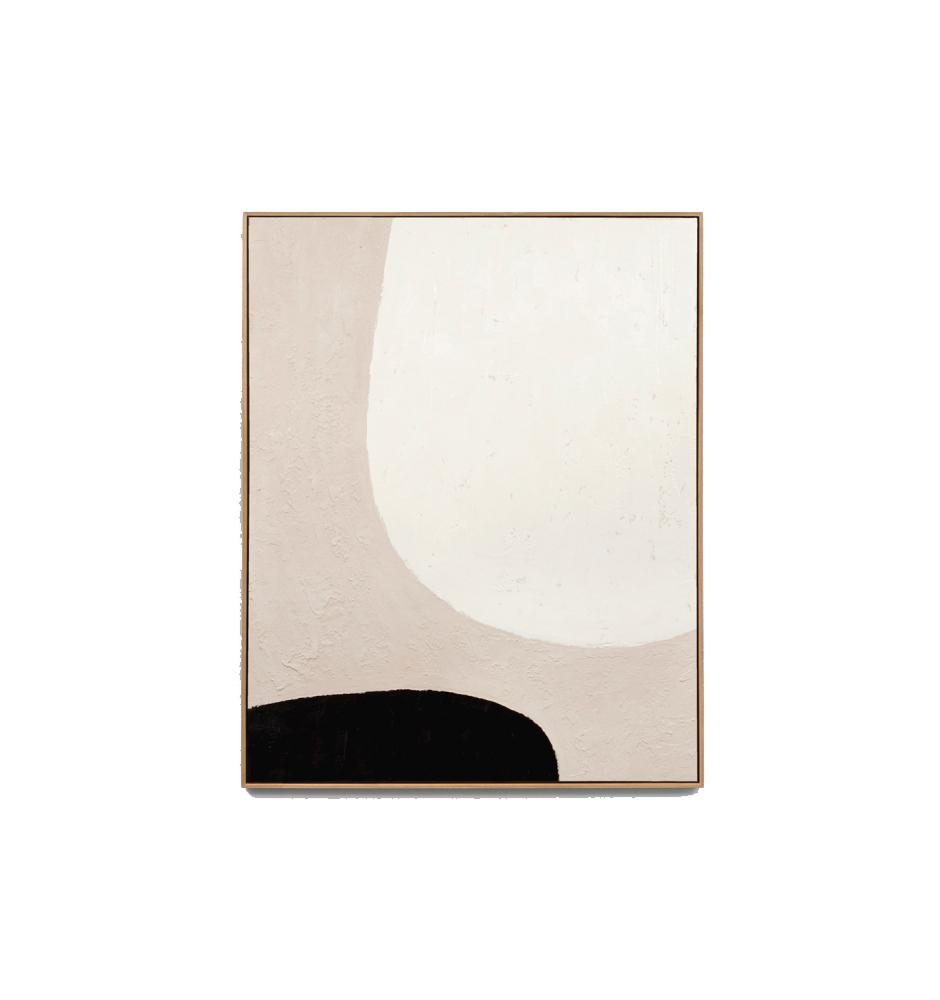 Paros Natural 1 Framed Hand Painted Wall Art Wall Art Warran-Local   