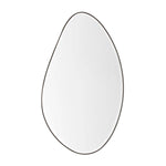 Pebble 120cm Organic Shaped Mirror - Black AC5712-WA