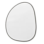 Pebble 70cm Organic Shaped Mirror - Black AC5261-WA