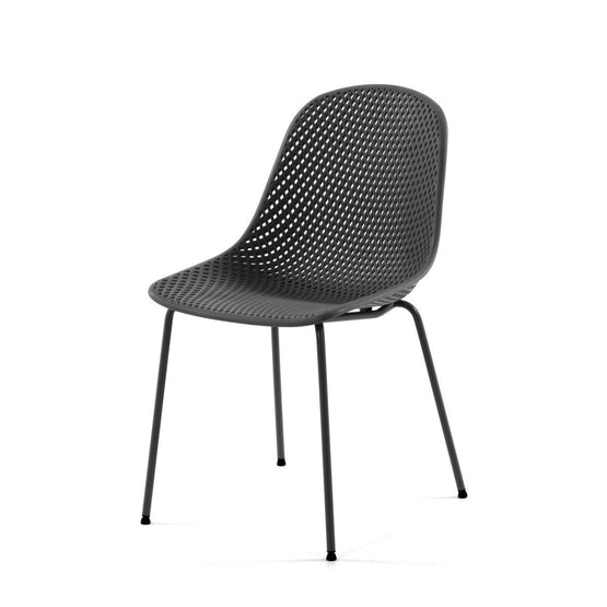 Quinby Outdoor Dining Chair - Black DC5736-LA