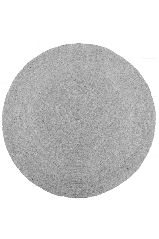 Mulberi Tairua 240 cm Wool Round Rug -   Silver Birch RG7426-FRX