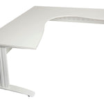 Rline Span White Corner Workstations - White Office Desk Rline-Local   