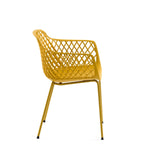 Reese Dining Chair - Yellow Outdoor Chair The Form-Local   