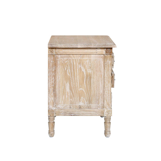 Paola French Provincial 3 Drawer Bedside Table ST136BD