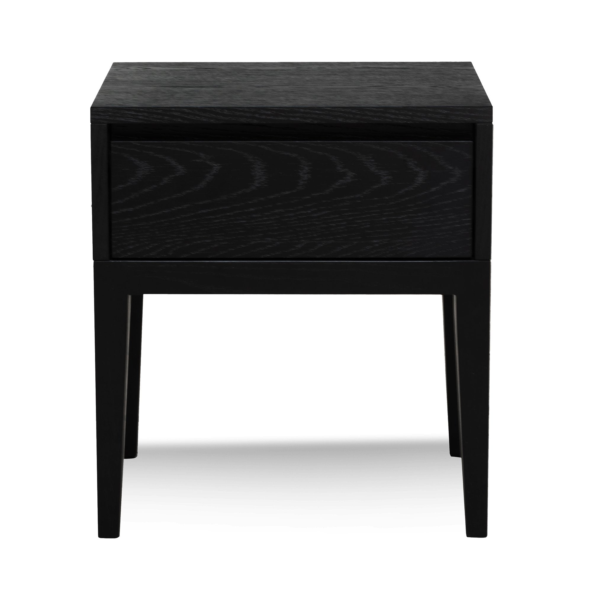 Penley Bedside Table - Black Oak Bedside Table Century-Core