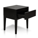 Penley Bedside Table - Black Oak Bedside Table Century-Core   