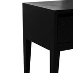 Penley Bedside Table - Black Oak Bedside Table Century-Core   