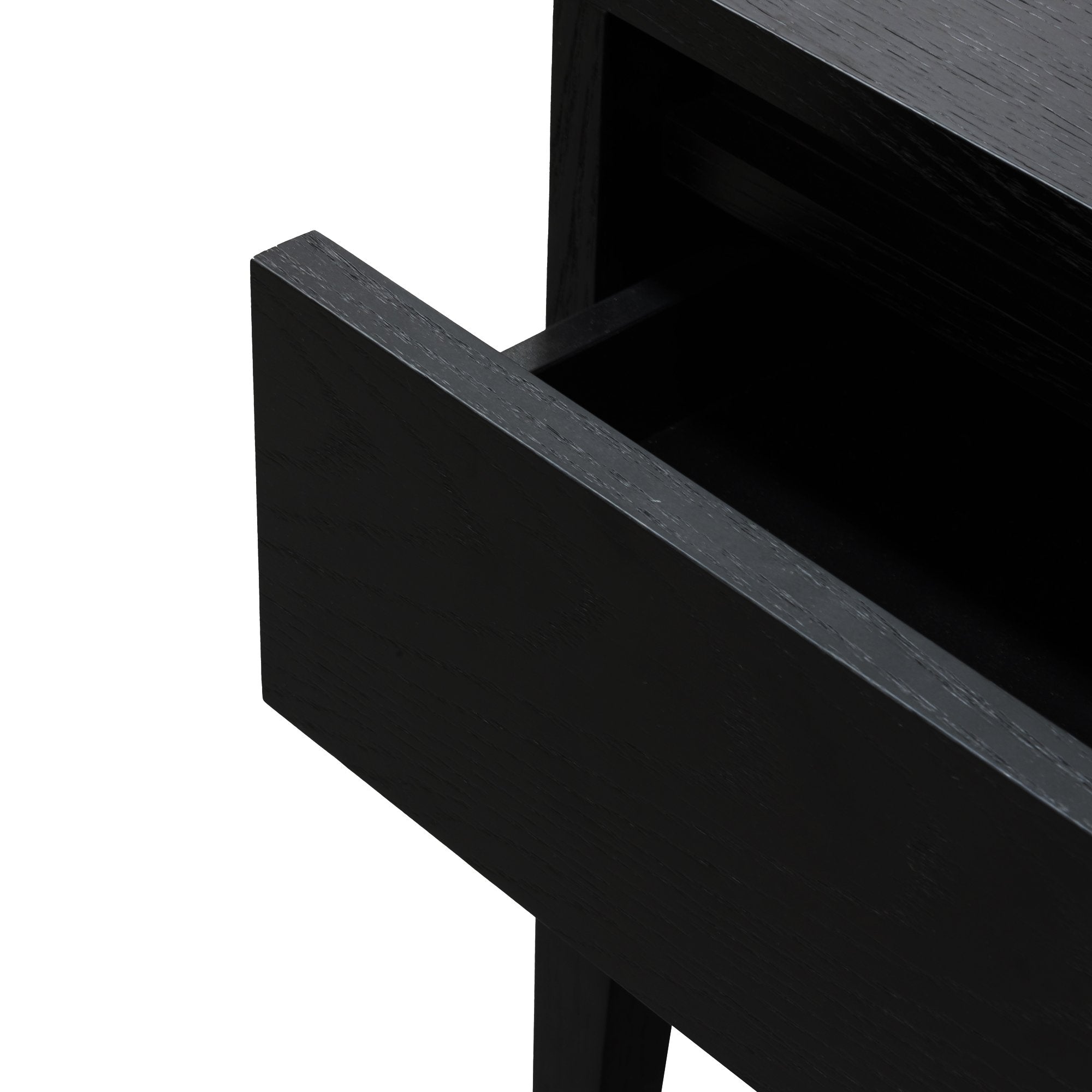 Penley Bedside Table - Black Oak Bedside Table Century-Core   