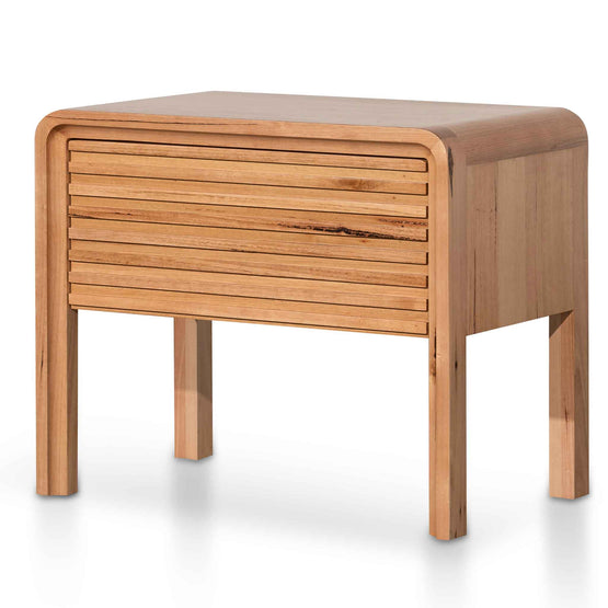 Amparo Single Drawer Bedside Table - Messmate ST6338-AW