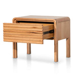 Ex Display - Amparo Single Drawer Bedside Table - Messmate Bedside Table AU Wood-Core