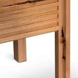 Ex Display - Amparo Single Drawer Bedside Table - Messmate Bedside Table AU Wood-Core