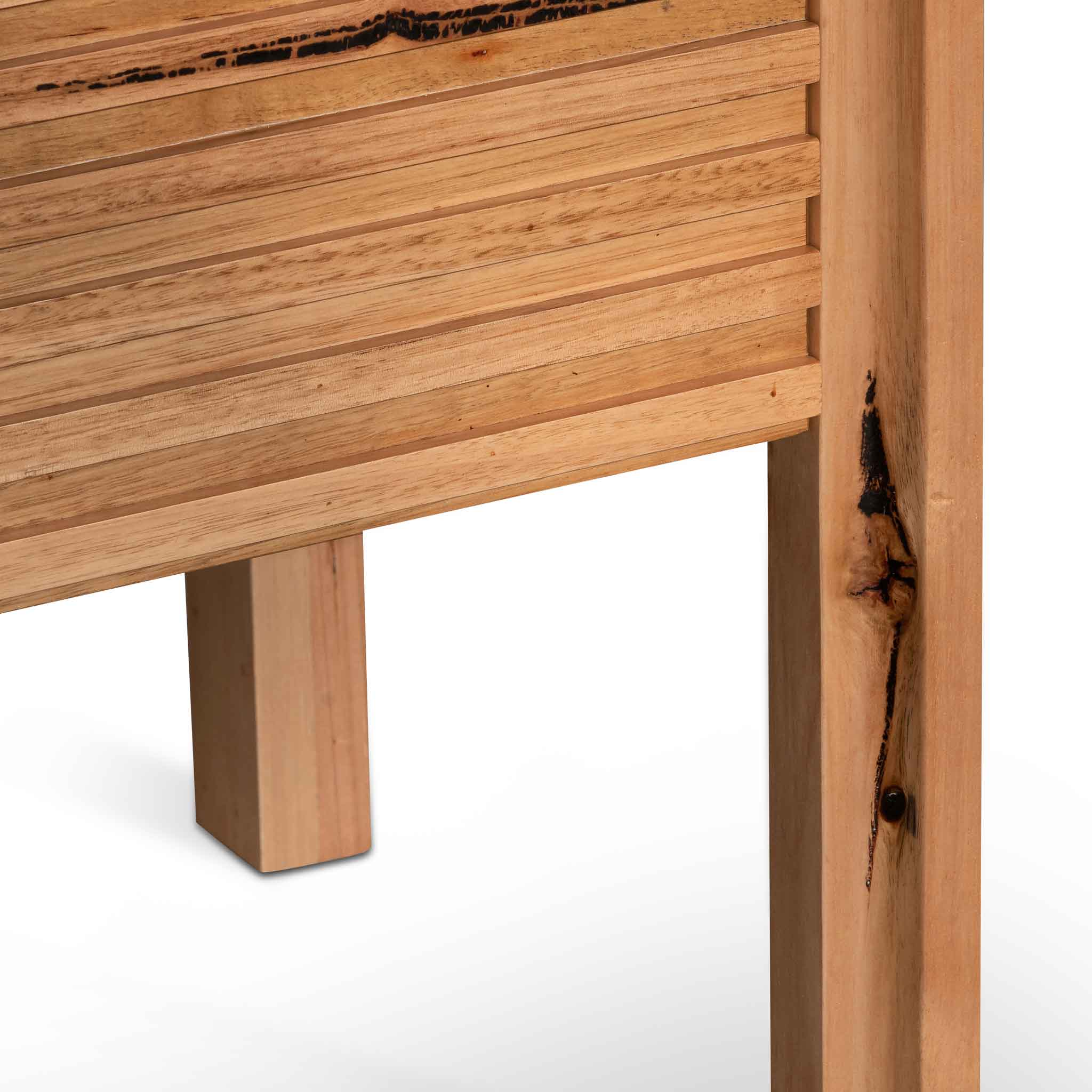 Ex Display - Amparo Single Drawer Bedside Table - Messmate Bedside Table AU Wood-Core