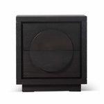 Bonnie Bedside Table - Textured Espresso Black Bedside Table Valerie-Core   