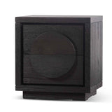 Bonnie Bedside Table - Textured Espresso Black Bedside Table Valerie-Core   