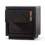 Bonnie Bedside Table - Textured Espresso Black Bedside Table Valerie-Core   
