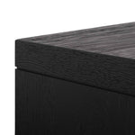 Bonnie Bedside Table - Textured Espresso Black Bedside Table Valerie-Core   