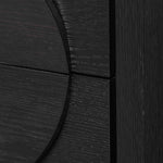 Bonnie Bedside Table - Textured Espresso Black Bedside Table Valerie-Core   