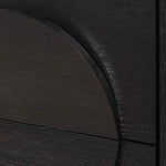 Bonnie Bedside Table - Textured Espresso Black Bedside Table Valerie-Core   