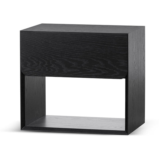 Lonny Oak Bedside Table - Black ST6716-CN