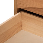 Marlon 2 Drawer Bedside Table - Natural Bedside Table Oakwood-Core   