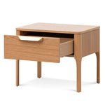 Allison Wooden Bedside Table - Natural Bedside Table Century-Core   