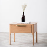Allison Wooden Bedside Table - Natural Bedside Table Century-Core   