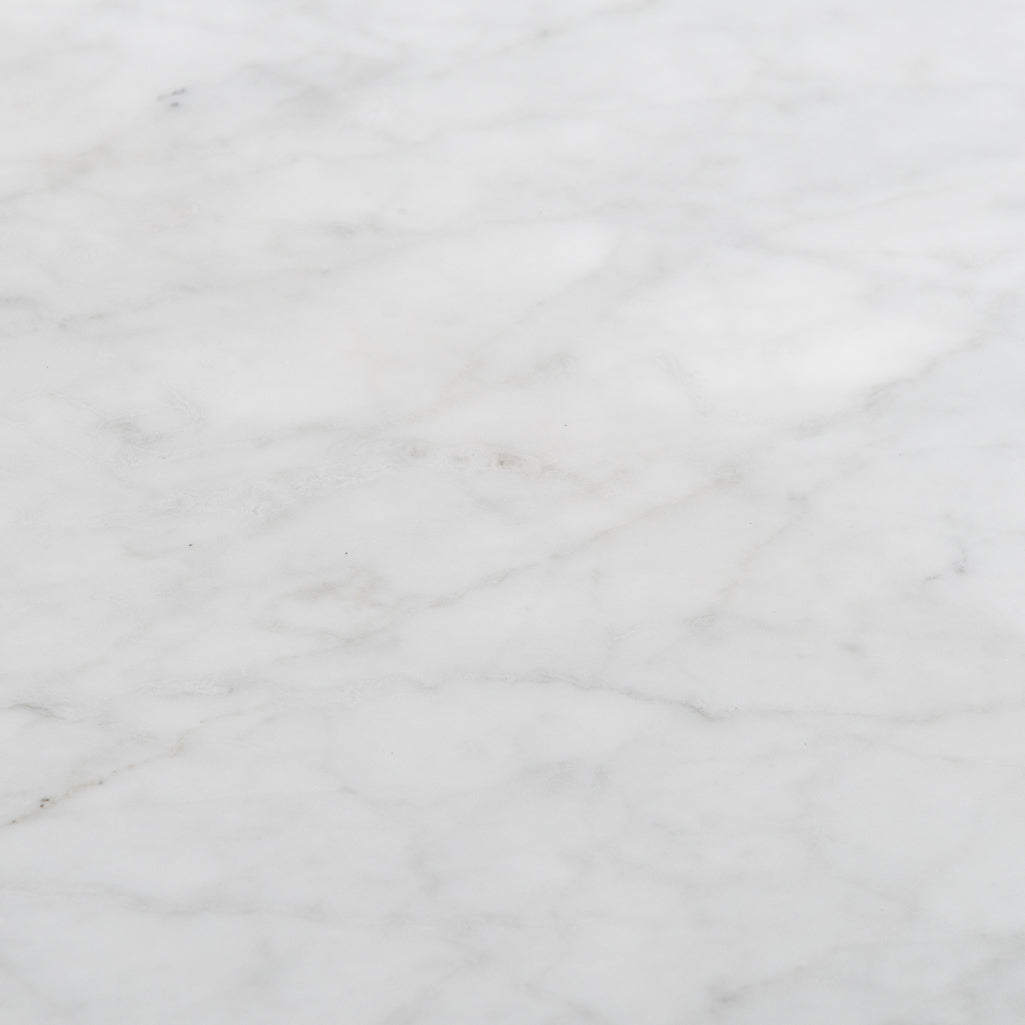 Nelda Bedside Table - Black with Marble Top Bedside Table Century-Core   