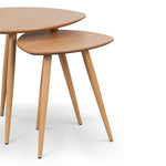 Set of 2 - Lauren Side Table - Natural Side Table KD-Core   
