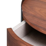 Celdon Side Table - Walnut Bedside Table IGGY-Core   