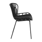 Senona Outdoor Dining Chair - Black Outdoor Chair The Form-Local   