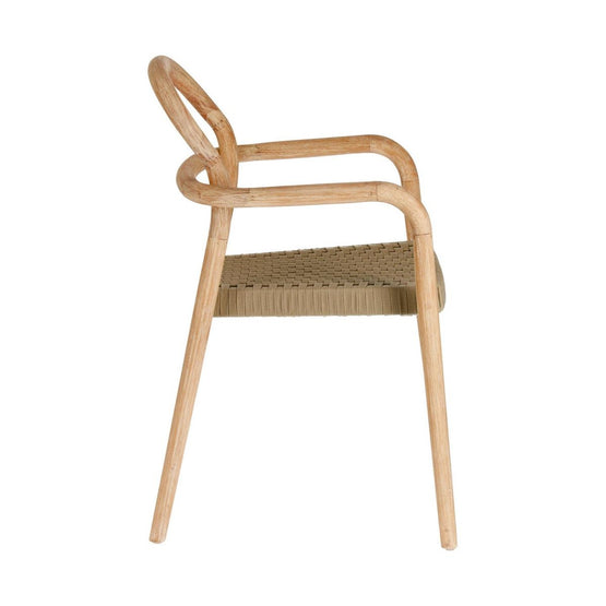 Sheryl Timber Dining Chair - Beige Dining Chair The Form-Local   