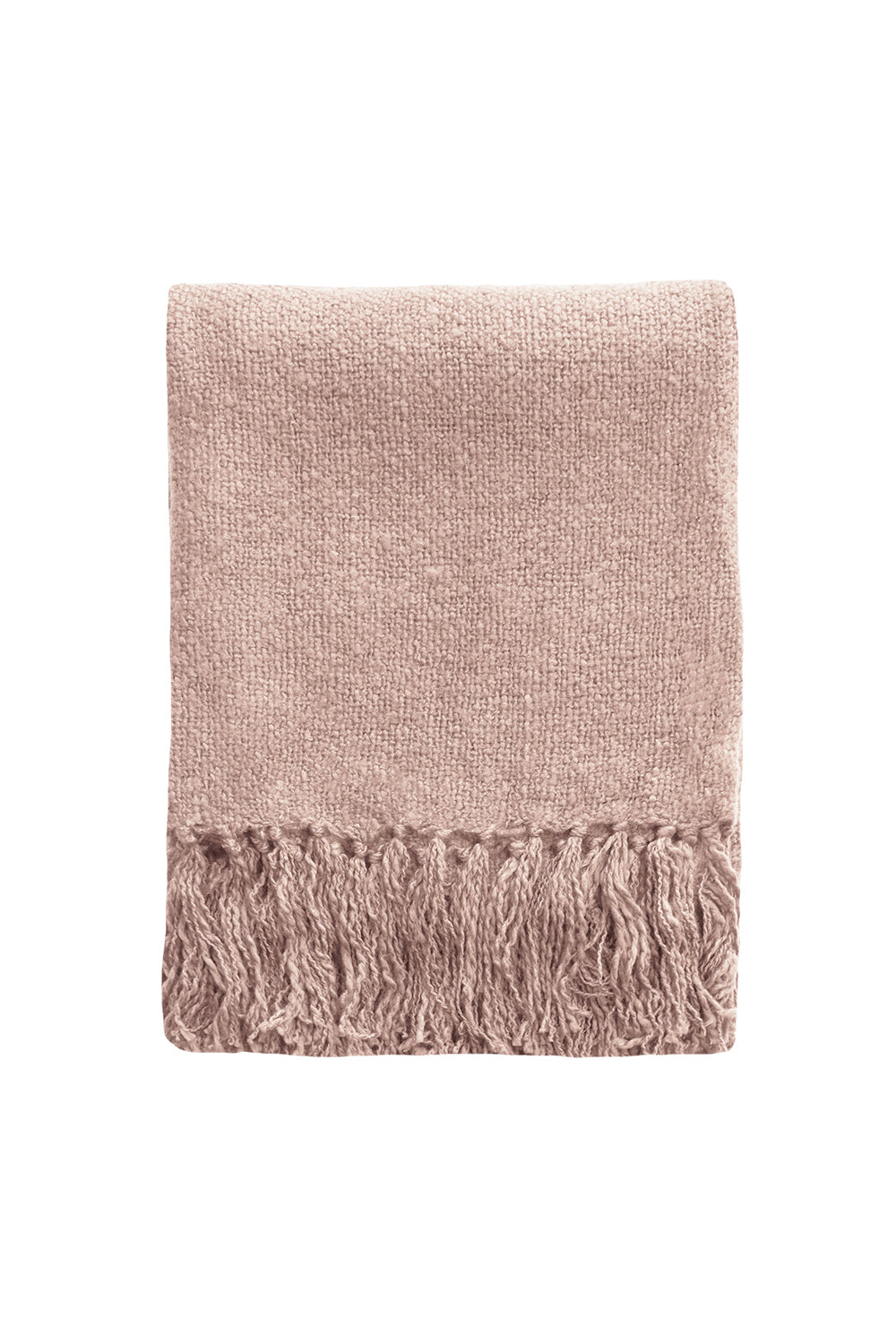 Baya Serenade Throw - Dusky Rose Throw Furtex-Local
