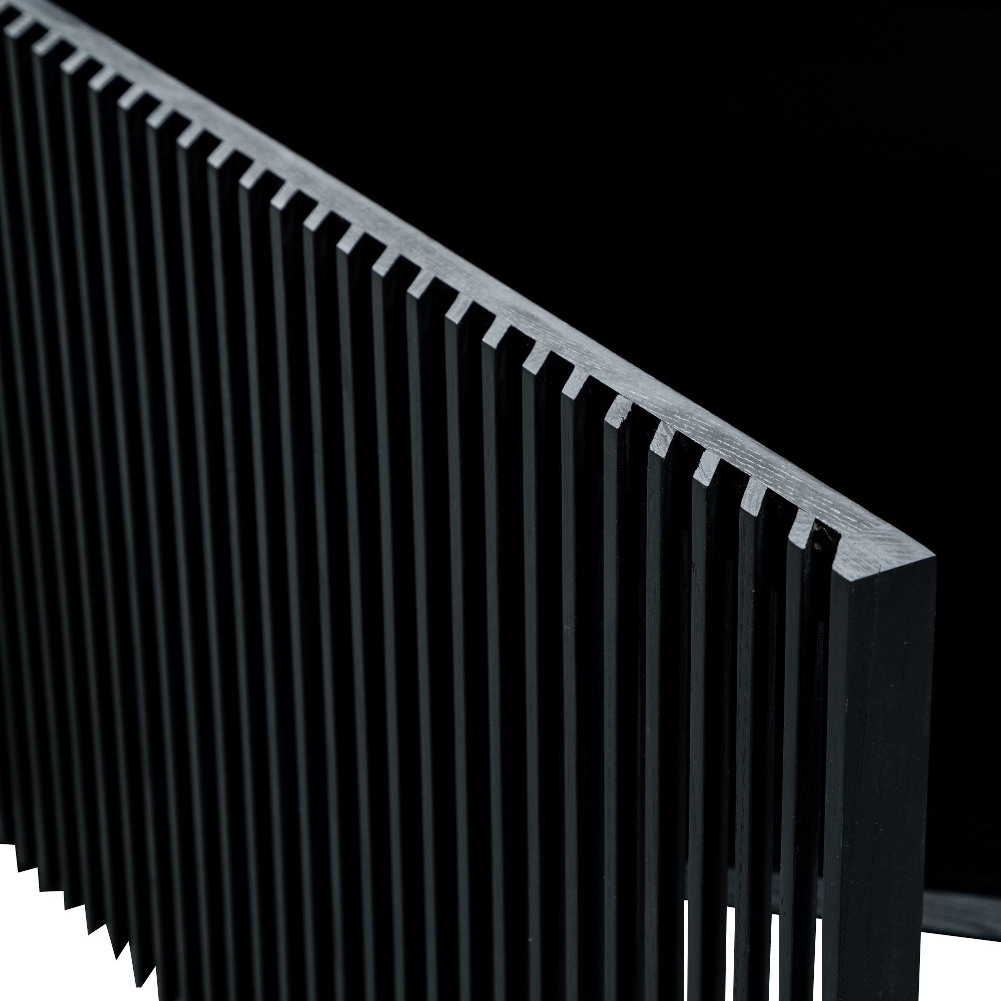 Dahlia 2m Wooden TV Entertainment Unit - Black TV/Entertainment Unit Dwood-Core   