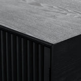 Dahlia 2m Wooden TV Entertainment Unit - Black TV/Entertainment Unit Dwood-Core   