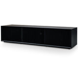 Dahlia 2m Wooden TV Entertainment Unit - Black TV/Entertainment Unit Dwood-Core   
