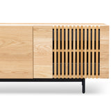Ex Display - Onito 180cm TV Entertainment Unit - Natural with Black Legs TV/Entertainment Unit KD-Core