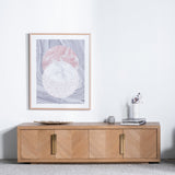 Ex Display - Miriam 1.8m TV Entertainment Unit - Dusty Oak with Gold Handle TV/Entertainment Unit Valerie-Core