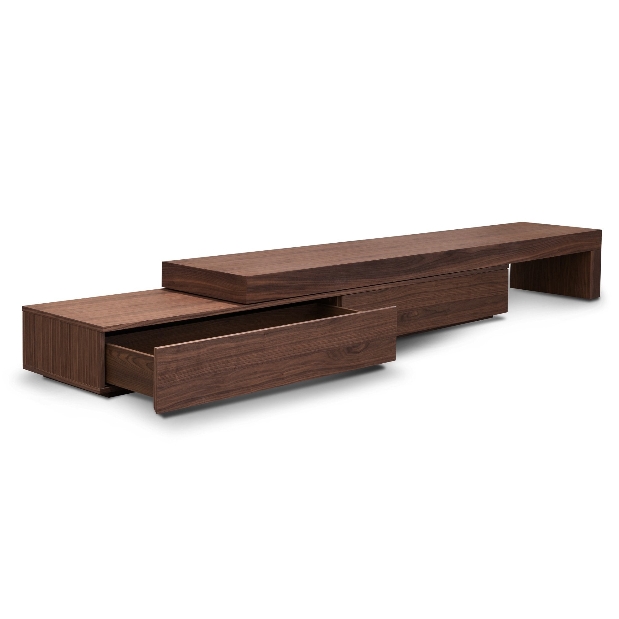 Ex Display - Katherine Extendable TV Entertainment Unit - Walnut Oak TV/Entertainment Unit Century-Core